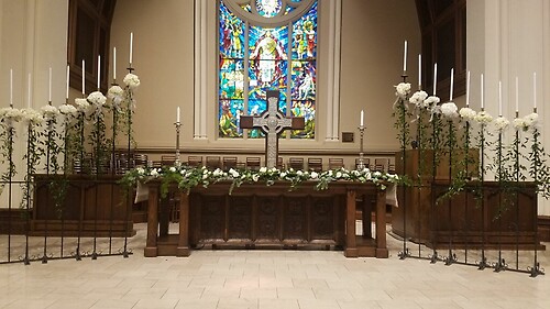 Church Altar Flowers