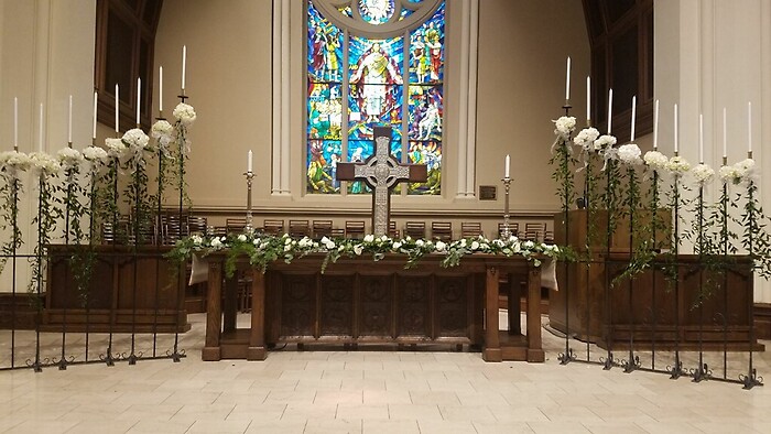 Church Altar Flowers