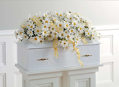 Sweet Innocence Casket Spray