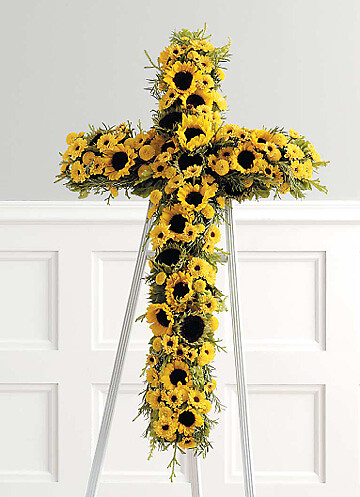 Sunflower Cross