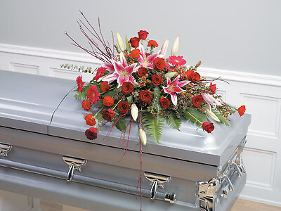 Sentimental Journey Casket Spray