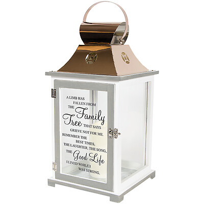 Family Tree Lighted Lantern