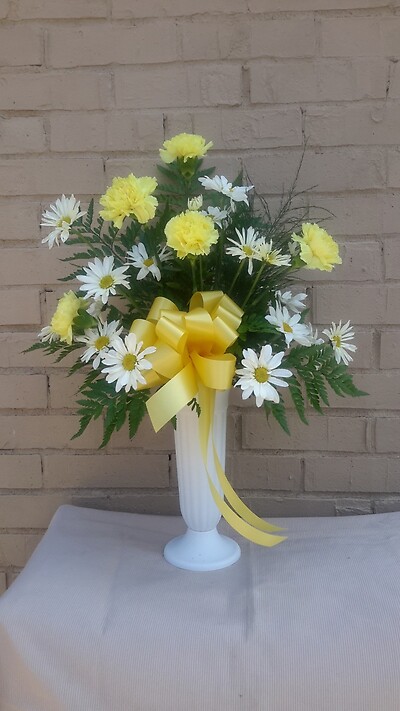 Cemetery Remembrance Vase