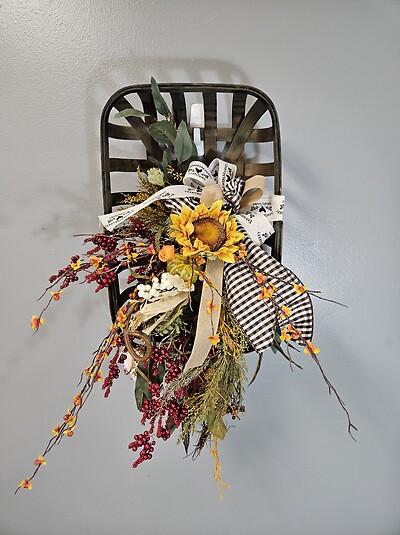 Sunflower Basket