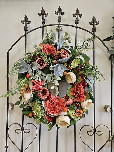 Terracotta Treasure Wreath