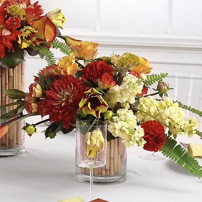 Short Cylinder Centerpiece