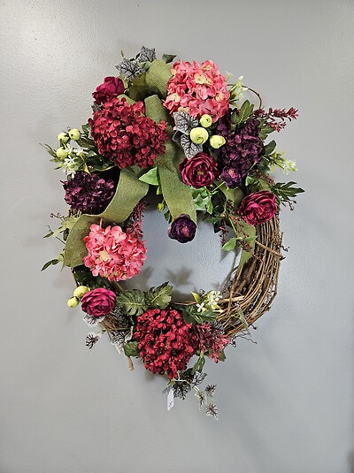 Burgundy Wreath