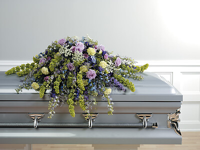 Forever Cherished Casket Spray