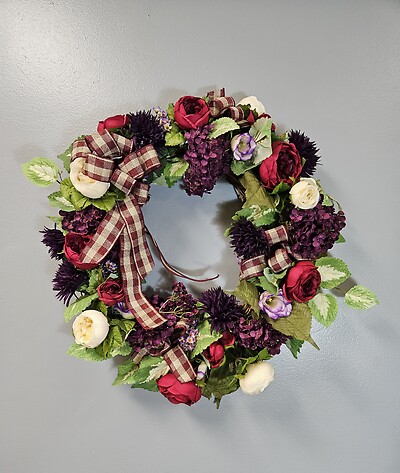 Jewel Tone Wreath