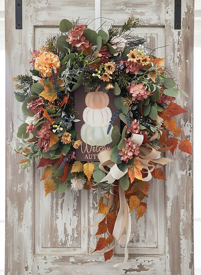 Welcome Autumn Wreath
